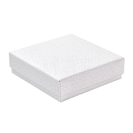 Square Cardboard Necklace Box CBOX-Q038-02B-1