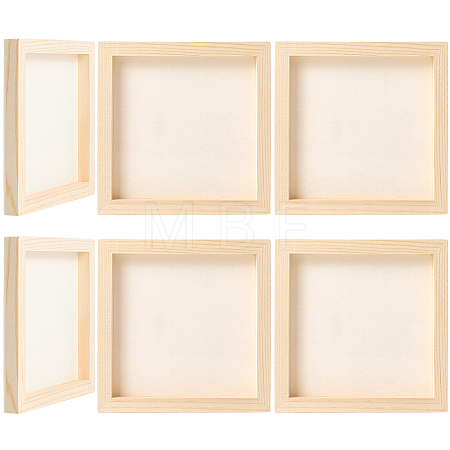 DIY Children Wood Decoration Clay Picture Frame WOOD-WH20008-07H-1
