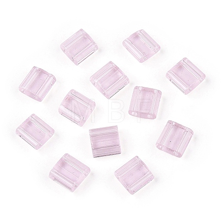 2-Hole Glass Seed Beads SEED-T003-01C-10-1