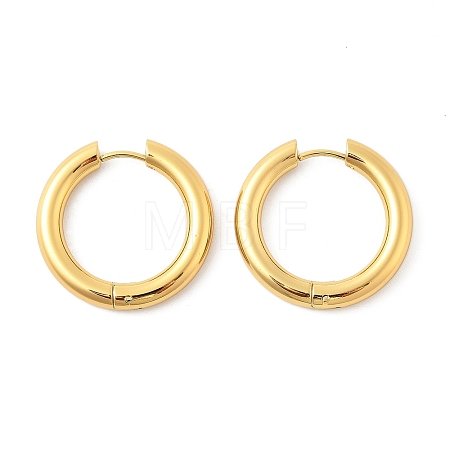 202 Stainless Steel Huggie Hoop Earrings EJEW-O087-08M-G-1