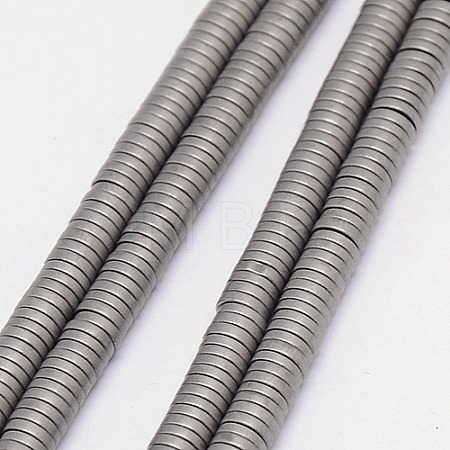 Electroplate Non-magnetic Synthetic Hematite Beads Strands G-J164B-4mm-06-1