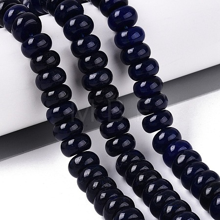 Natural White Jade Beads Strands G-Q613-01F-03-1