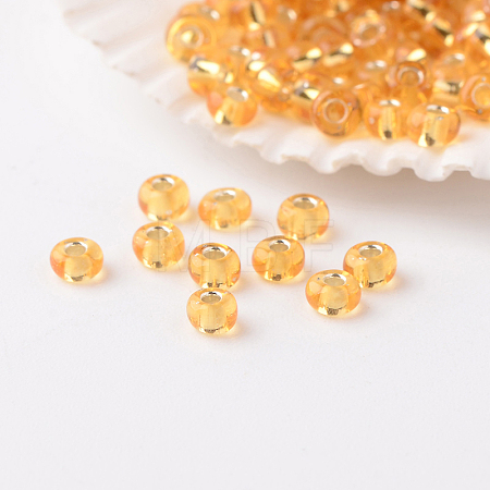 FGB 8/0 Grade A Round Glass Seed Beads SEED-A022-F8-32-1