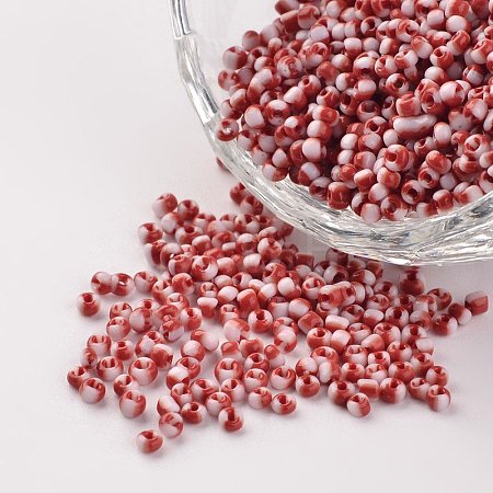 12/0 Opaque Colours Seep Glass Beads SEED-M008-C10-1