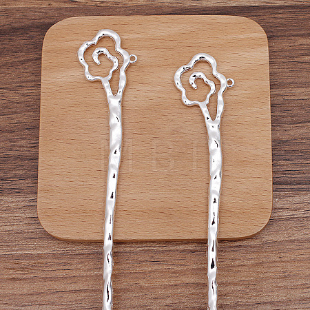 Alloy Cloud Hair Sticks OHAR-PW0006-15B-1