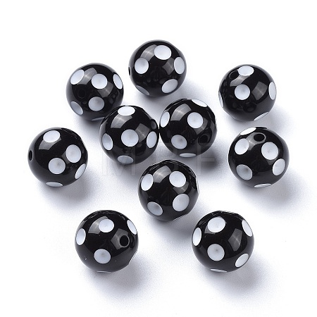 Chunky Bubblegum Acrylic Beads SACR-S146-20mm-09-1