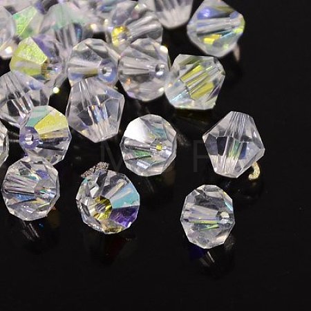 Glass Rhinestone Beads I5301GB6MM-001AB-1