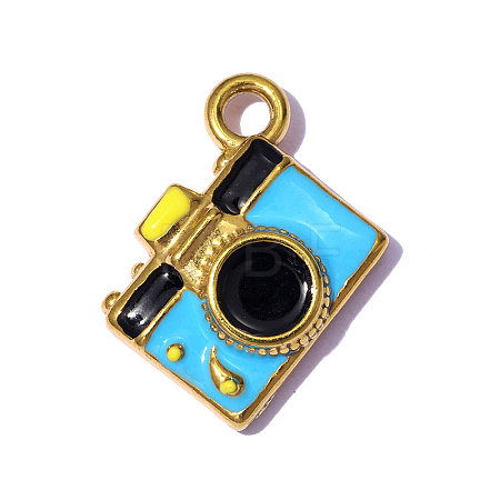 304 Stainless Steel Pendants STAS-OY014-99G-1