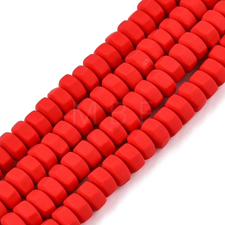 Handmade Polymer Clay Beads Strand CLAY-T021-01J-1