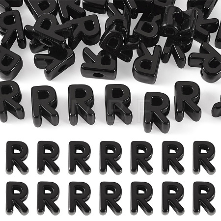 Acrylic European Beads OACR-TAC0013-14R-1