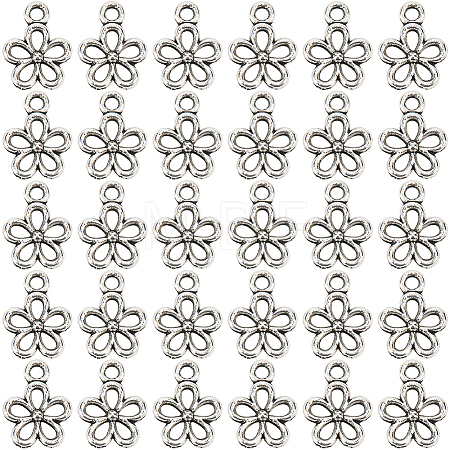 200Pcs Tibetan Style Alloy Pendants FIND-SC0014-35-1