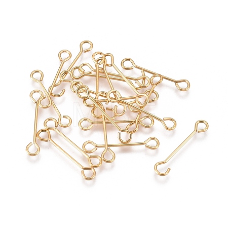 Ion Plating(IP) 304 Stainless Steel Eye Pins STAS-L247-007B-G-1