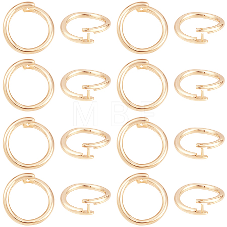20Pcs Brass Open Jump Rings KK-BBC0023-10E-1