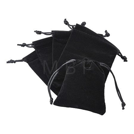 Rectangle Velvet Jewelry Bags X-TP-A001-9x10.5cm-2-1