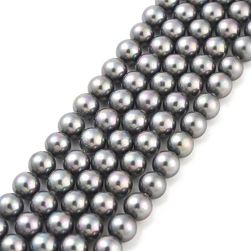 Shell Pearl Bead Strands BSHE-L025-07-8mm-1