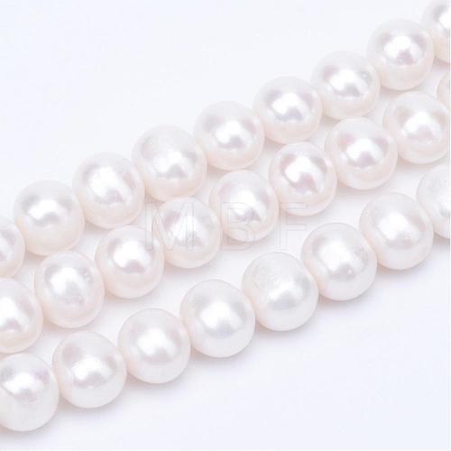 Natural Cultured Freshwater Pearl Beads Strands PEAR-R063-11-1