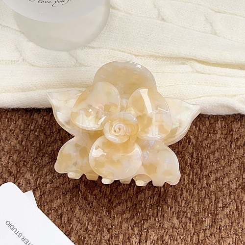 Cellulose Acetate(Resin) Claw Hair Clips PW-WG6F103-02-1