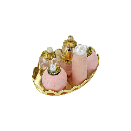 Mini Resin & Alloy Perfume Bottle Set Model MIMO-PW0003-028-1