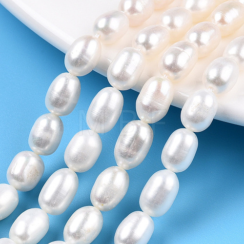 Natural Cultured Freshwater Pearl Beads Strands PEAR-N012-06Q-1