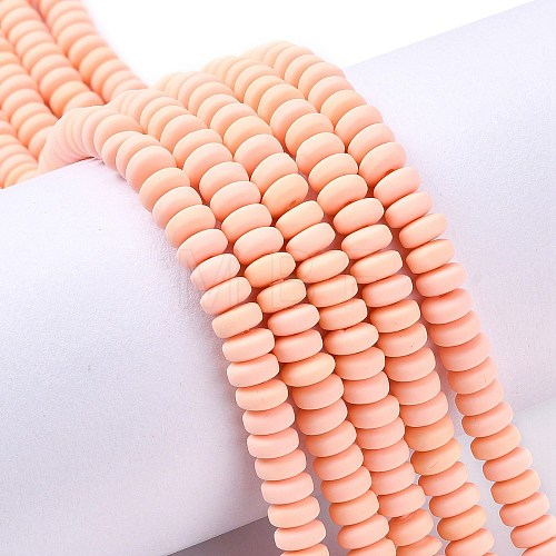 Handmade Polymer Clay Beads Strands CLAY-N008-008-35-1