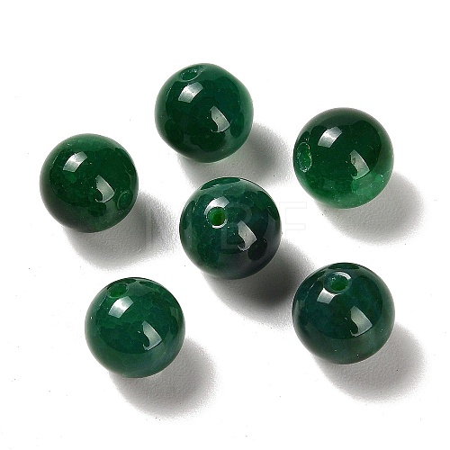 Natural Green Dragon Veins Agate Beads G-K349-02B-1