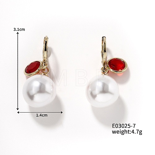 Chic Imitation Pearl Earrings PO8965-3-1