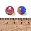 Handmade Gold Sand Lampwork Beads LA-CBA70FB-01-3
