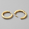 Brass Micro Pave Cubic Zirconia Hoop Earrings EJEW-WH0010-13C-G-2