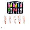 Laser Shining Plastic Nail Art Glitter MRMJ-Q074-005-1