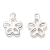 201 Stainless Steel Charms STAS-C017-21P-2