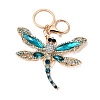 Alloy Rhinestone Keychain PW-WGCC421-04-1