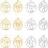 Unicraftale 12Pcs 2 Colors 201 Stainless Steel Pendants STAS-UN0029-08-1