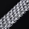 Transparent Glass Beads Strands GLAA-N071-01A-A01-1
