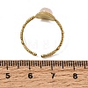304 Stainless Steel Cuff Open Rings for Women GG-CBA7994-01G-07-5