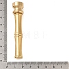Golden Tone Brass Wax Seal Stamp Head with Bamboo Stick Shaped Handle STAM-K001-05G-I-4