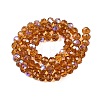 Electroplate Glass Beads Strands EGLA-A044-T8mm-L04-3
