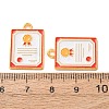 Graduation Season Alloy Pendants AL-B001-01G-B-2