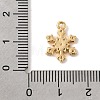 Brass Micro Pave Cubic Zirconia Pendants KK-P340-50G-3