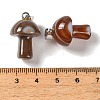 Natural Banded Agate Pendants GG-CBAA0EE-05P-21-3