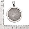 Titanium Steel Pendants STAS-S143-09-3