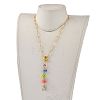 Rainbow Color Star Jewelry Sets SJEW-JS01117-5