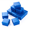 Shell Textured Paper Jewelry Ring Storage Gift Boxes CON-TAC0014-15B-1