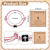 Alloy & Polyester Cord Bracelets for Women Men BJEW-WH0041-54-2