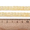 Crackle Transparent Glass Beads Strands GLAA-N069-03A-09-4