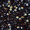 FGB Transparent Colours Glass Seed Beads SEED-Q040-07A-B08-3
