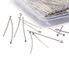 304 Stainless Steel Ball Head Pins & Eye Pins & Head Pins STAS-TA0004-23P-18