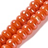 Porcelain Rondelle Beads PORC-Q001-01A-2