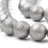 Electroplate Shell Pearl Beads Strands SHEL-T005-09C-3