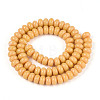 Opaque Spray Painted Glass Beads GLAA-ZX008-8mm-18Y-2