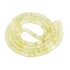 Ombre Effect Dyed Glass Beads Strands GLAA-Q106-05A-A05-2